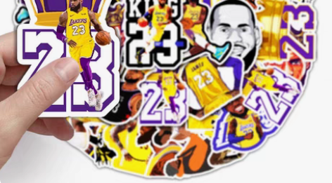 包邮全新未开封NBA篮球明星詹姆斯湖人球员...