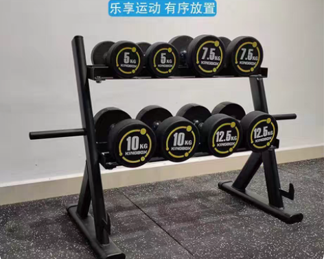 包邮低价处理几套健身房商用哑铃架子家用男士...