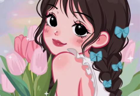 包邮【氛围鸭鸭风】手绘q版新年头像/鸭风头...