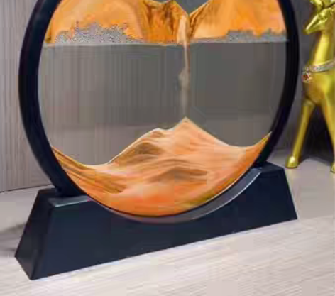 包邮【关店清仓处理】新款简约3D山水流沙画...
