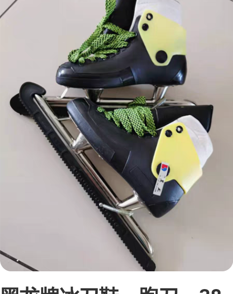 黑龙牌冰刀鞋,跑刀,38码,全新 感兴趣的...