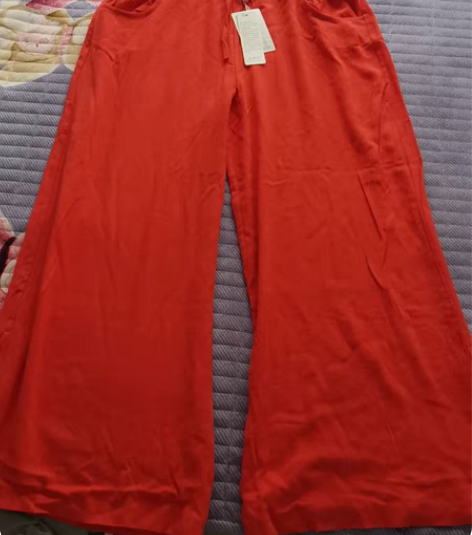 包邮女士全新棉麻裤，料子很舒服，腰围70c...