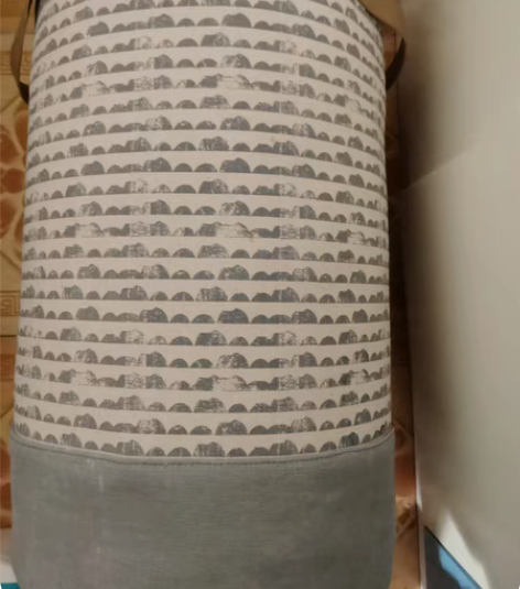 高筒旧衣服/脏衣服收纳筐,帆布, 感兴趣的...