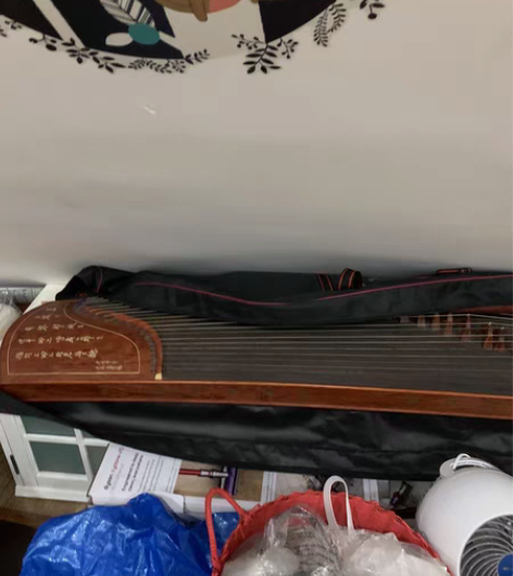 泉韵古筝 有点忘记牌子 看包装袋上是泉韵 ...
