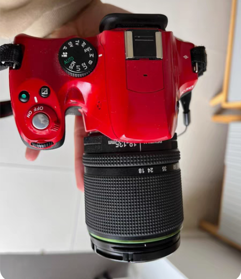 出闲置PENTAX宾得K50单反相机，红色...