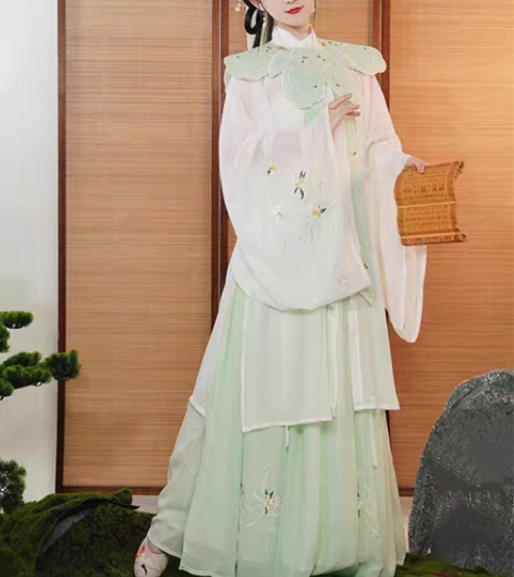 包邮全新明制汉服四件套，标价包邮出 有领标...