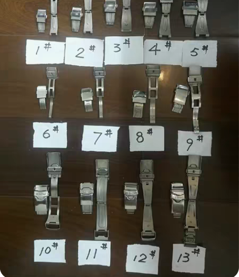 日本精工手表表扣,钛合金表带扣: 1号卡扣...
