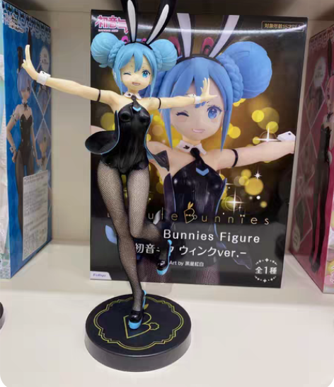 包邮初音未来手办,全新未拆封,丝袜是真的哦...