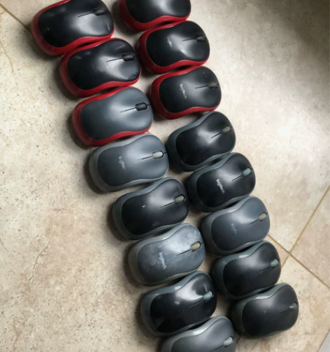 罗技正品m185，无接收器，无接收器！清仓...