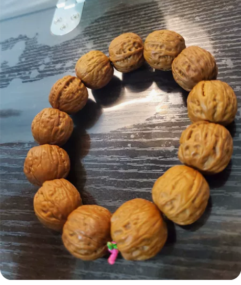 核桃手串 金蟾 蛙头全品 无任何瑕疵 ...