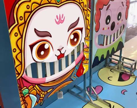 砸笑掉大牙游戏投球互动摆摊位引流暖场活动道...