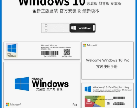 正版win10/win11专业版系统u盘电...