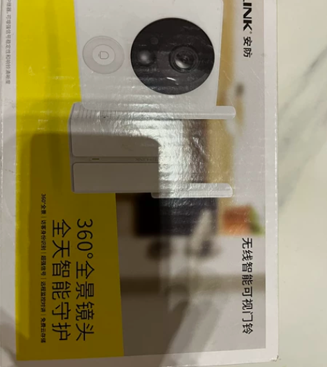 TP-LINK可视门铃360度摄像头电子猫...