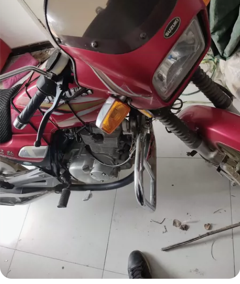闲置摩托车,雅马哈天剑125k,不是普通天...