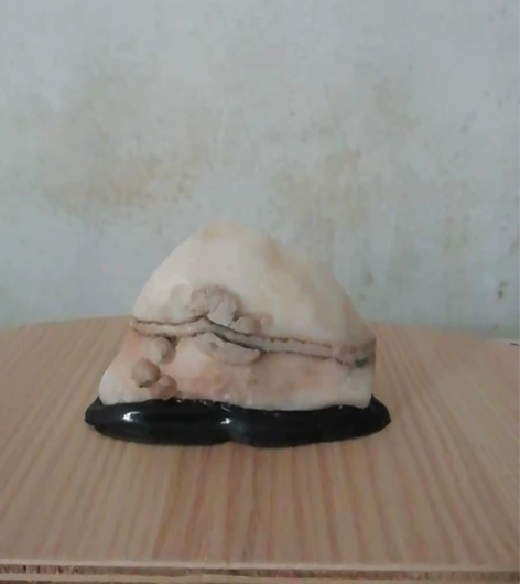 小摆件家居摆件办公室摆件正宗灵璧石白灵石 ...
