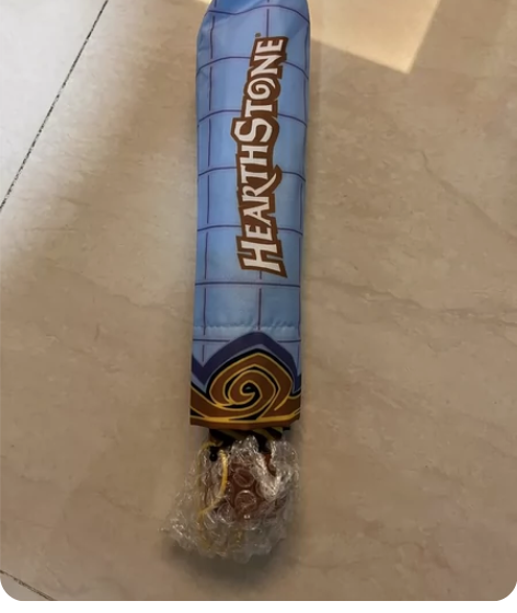 暴雪游戏周边 炉石传说雨伞,很轻很好看,非...