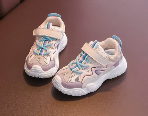 女童凉鞋2022夏季新款学生运动鞋软底包头...
