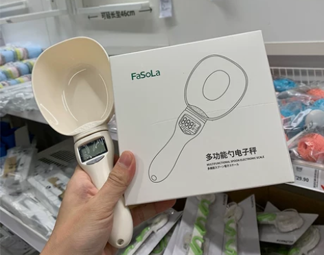 小玩意,大用处!多功能勺电子秤小型厨房秤烘...