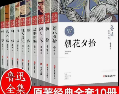 鲁迅全集10册呐喊彷徨朝花夕拾故事新编野草...
