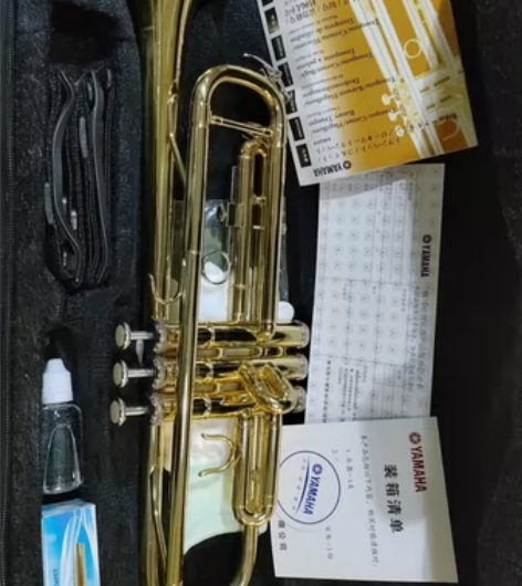 雅马哈YTR-8335GS漆金小号特价处理...