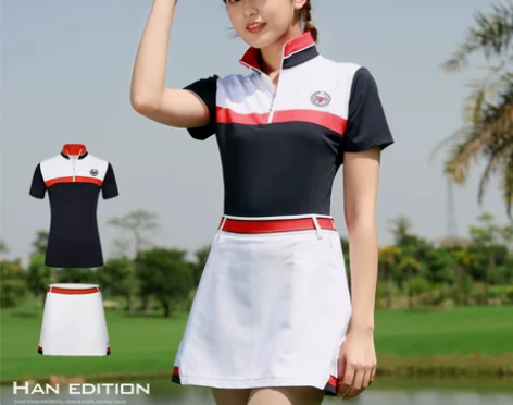 新品 PGM 高尔夫球服装 女士衣服套装 ...