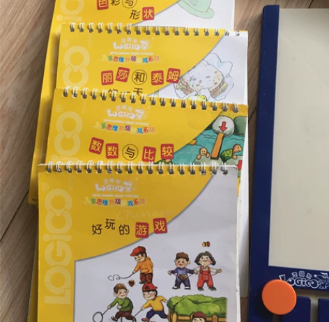 逻辑狗幼儿园教材益智早教玩具,京东购买的正...