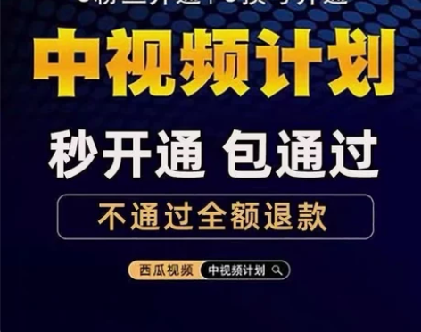 中视频伙伴计划稳定通过原创素材帮过开通成品...