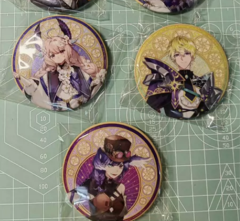 【出】现货 角色set(透卡2+吧唧) 6...